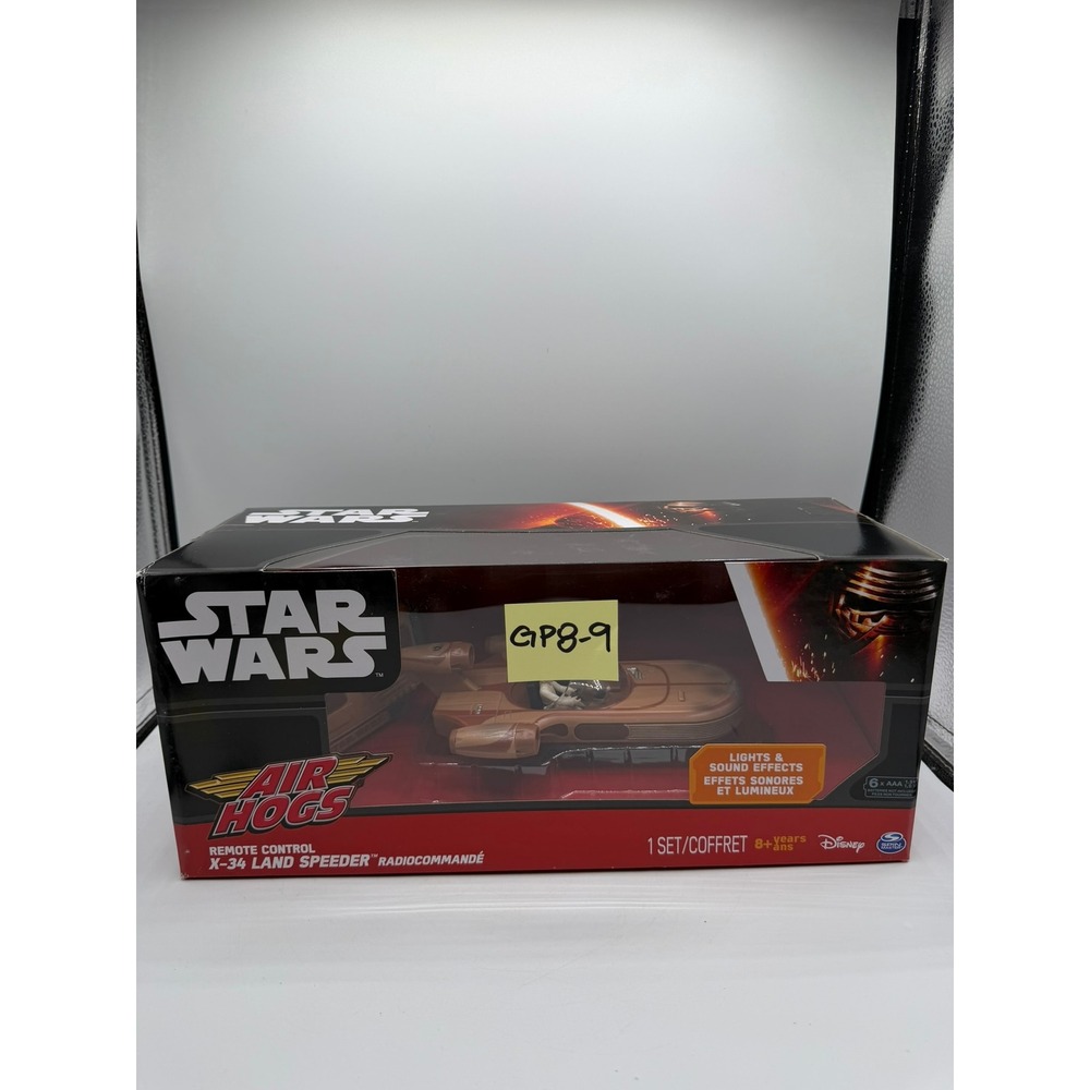 Star Wars Air Hogs Remote Control X-34 Landspeeder RC Vehicle Lights & Sounds - Picture 11 of 11